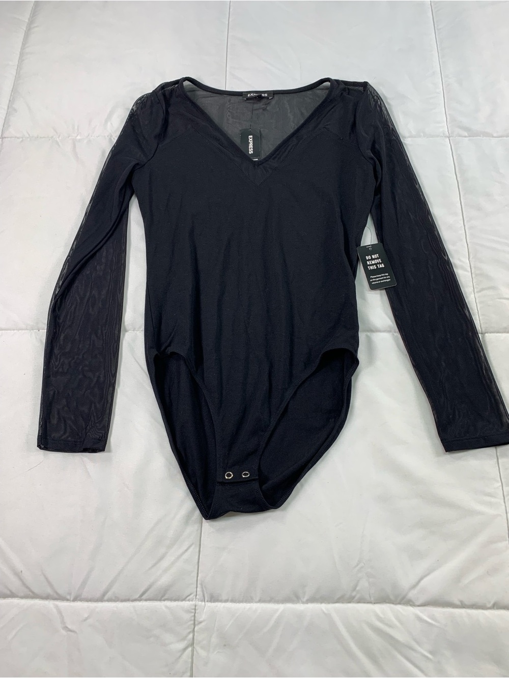 New Express bodysuit size S